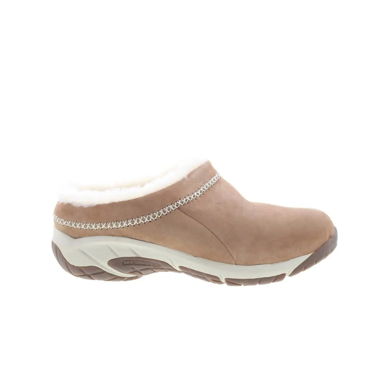 Merrell Encore Ice 4 Tobacco J004618W Womens Brown Wide Clog Flats Shoes 7