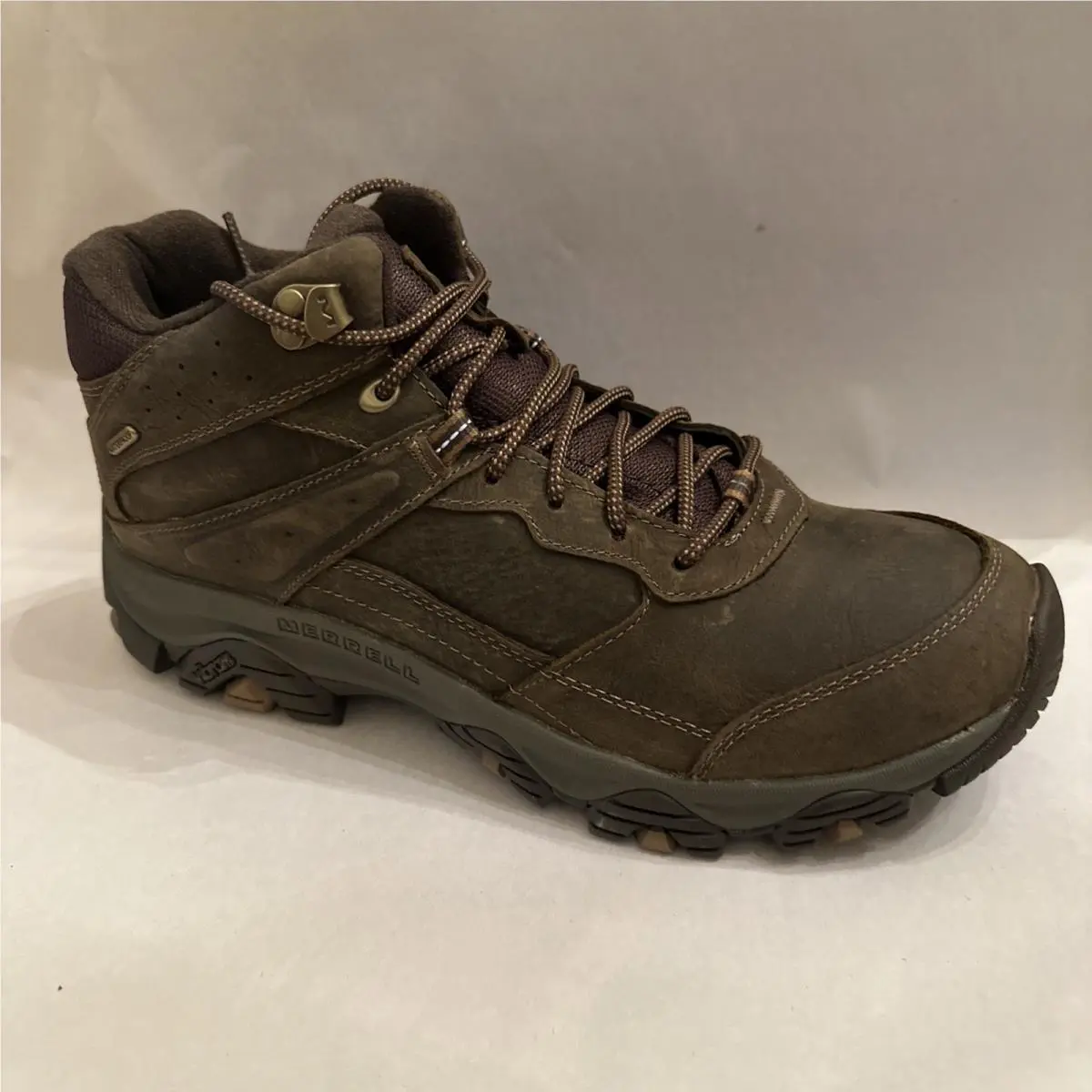 Merrell Men`s Moab Adventure 3 Mid Waterproof Hiking Boot Earth 10.5