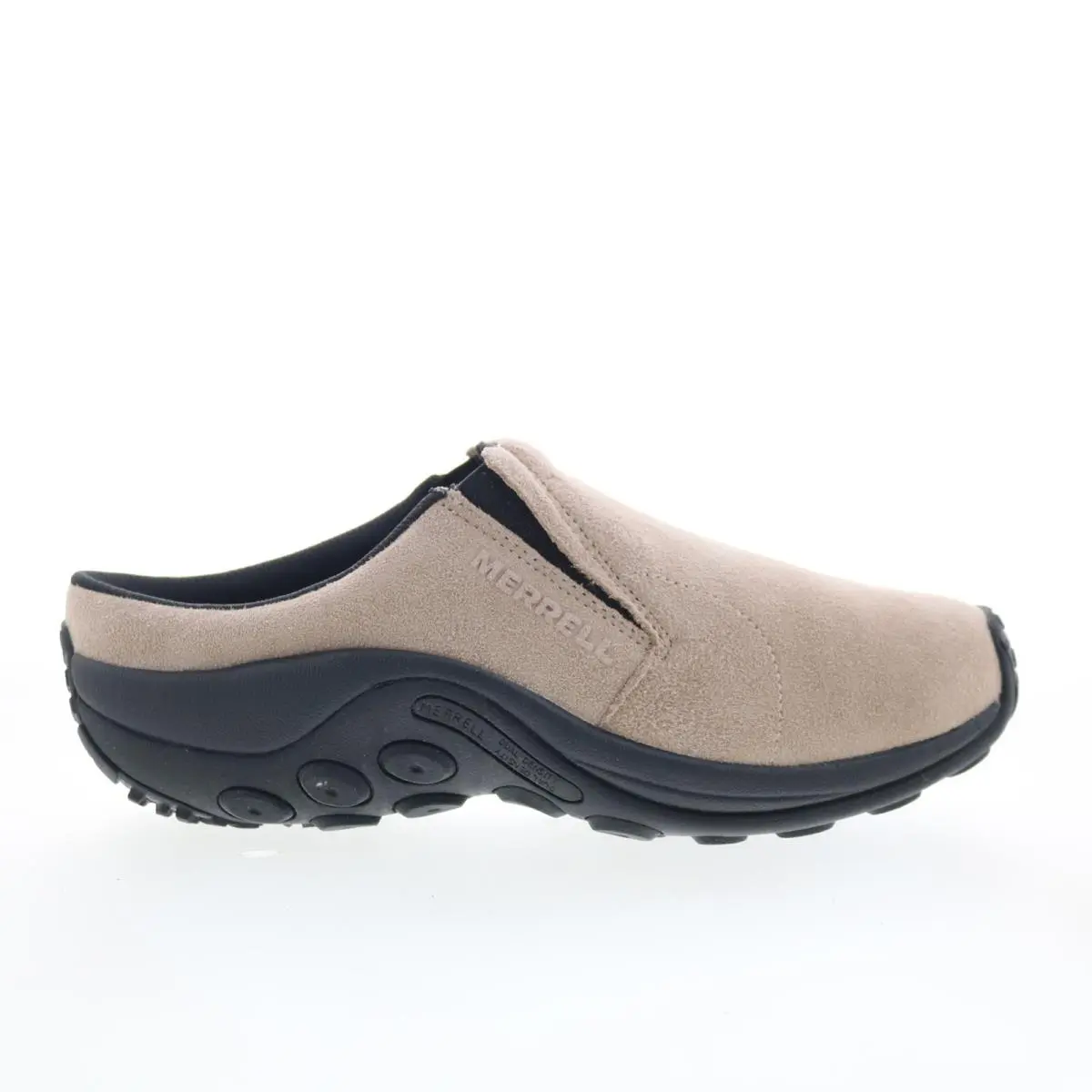 Merrell Jungle Slide J003968 Womens Gray Suede Slip On Clog Flats Shoes 8