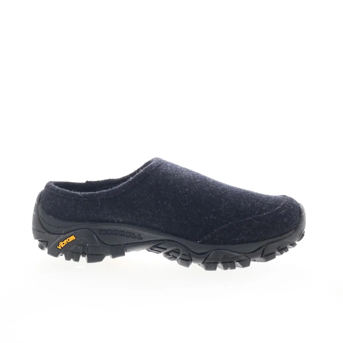 Merrell Moab 2 Slide Wool 1TRL J067978 Womens Black Canvas Clog Flats Shoes 7