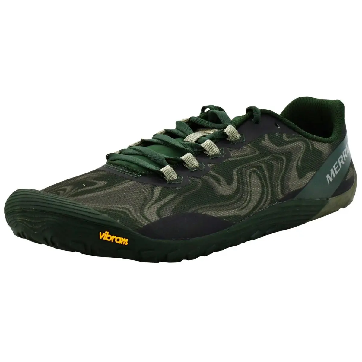 Merrell Mens Vapor Glove 4 Running Shoe Forest 10 US - Forest