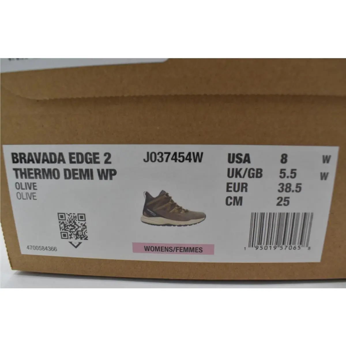 Merrell shoes - Merrell Bravada Edge 2 Thermo Demi - Green (UPC: 195019570658) 12