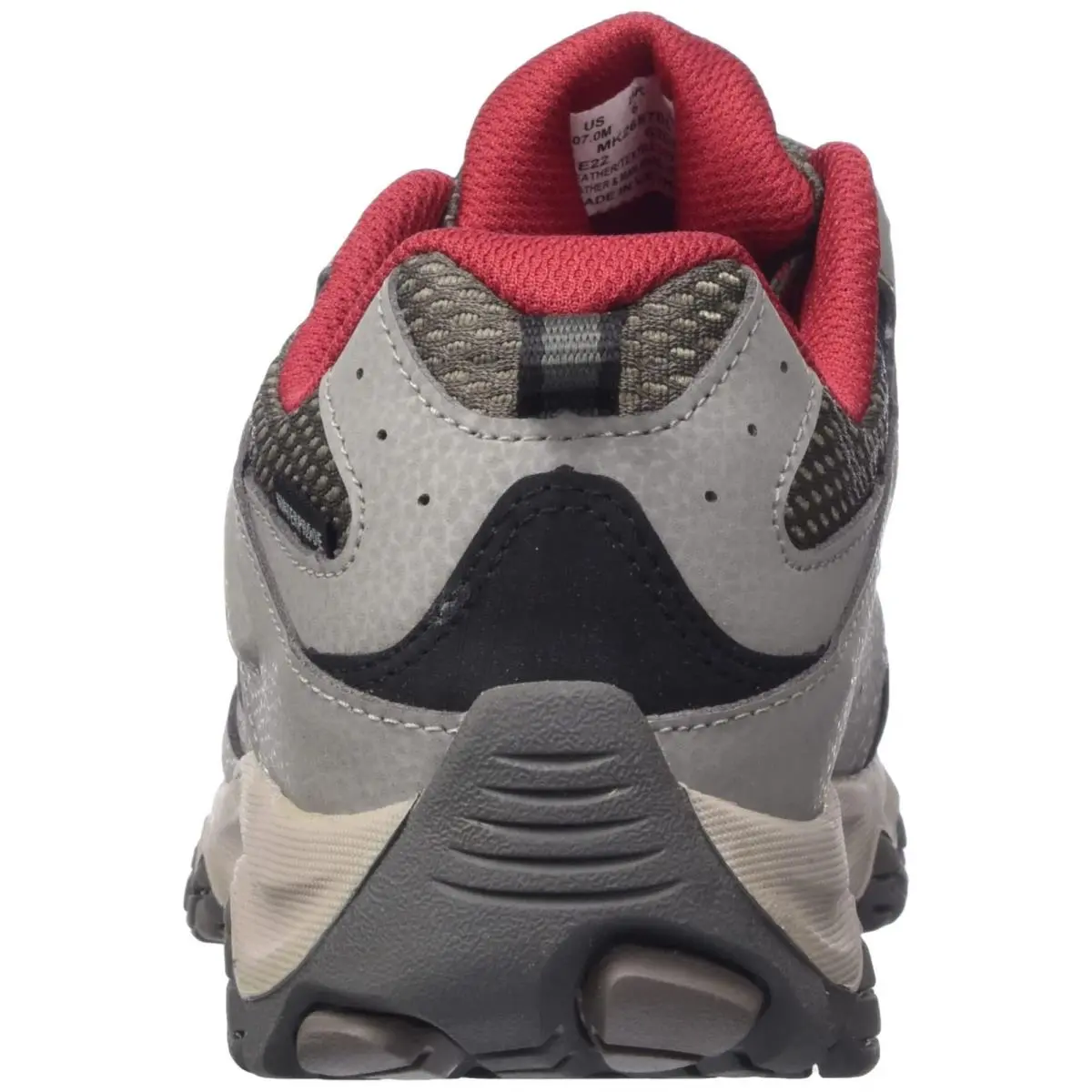 Merrell shoes - Mk265705 - Mk265705 - Boulder/Red (UPC: 195017224973) 4