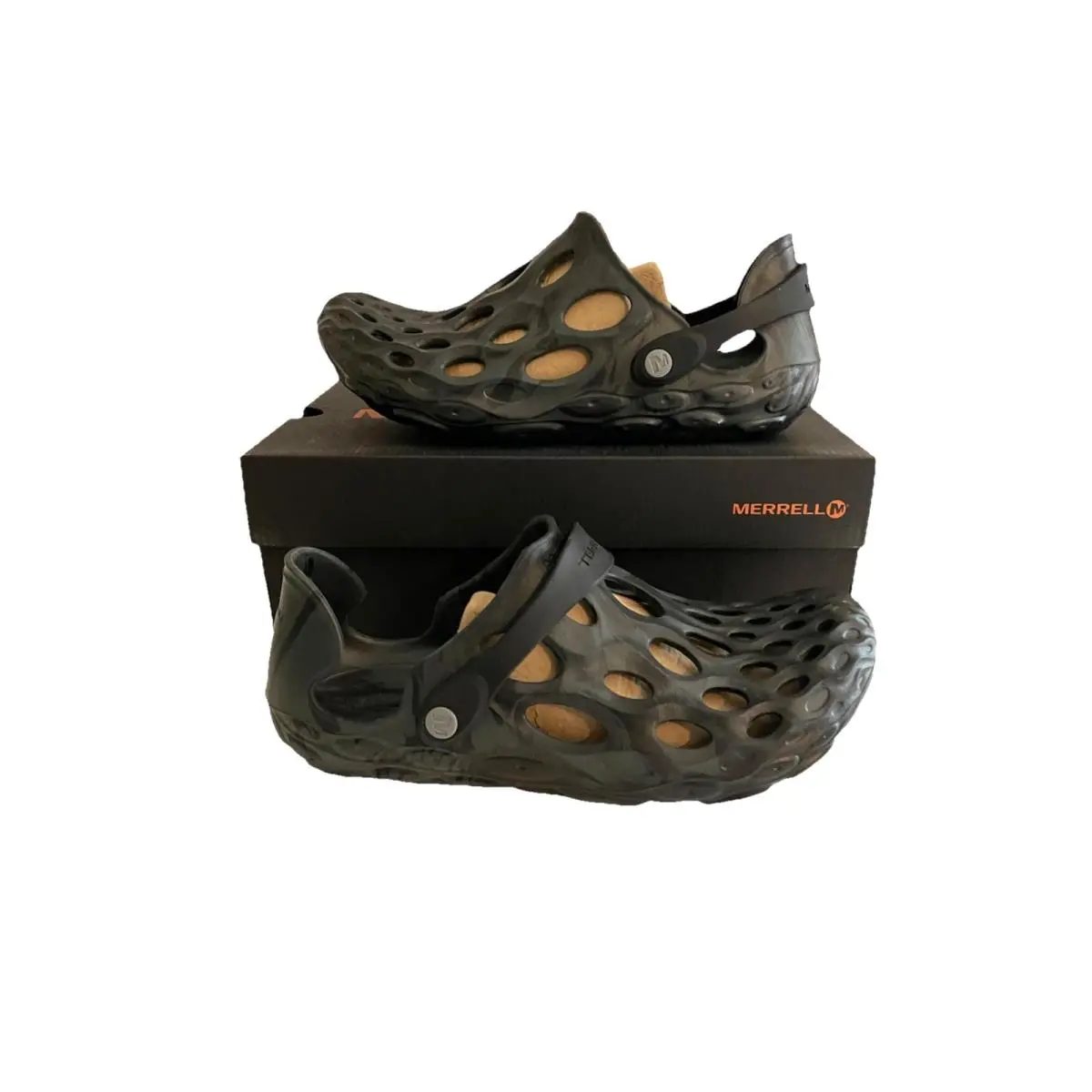 Merrell Hydro Moc Mens 9 M Black Water Slip On Shoes Outdoor Active
