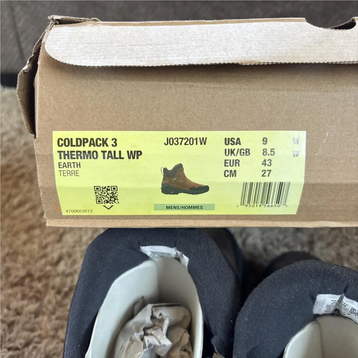 Merrell shoes - J037201 - J037201W - Brown (UPC: 0195019566507) 4