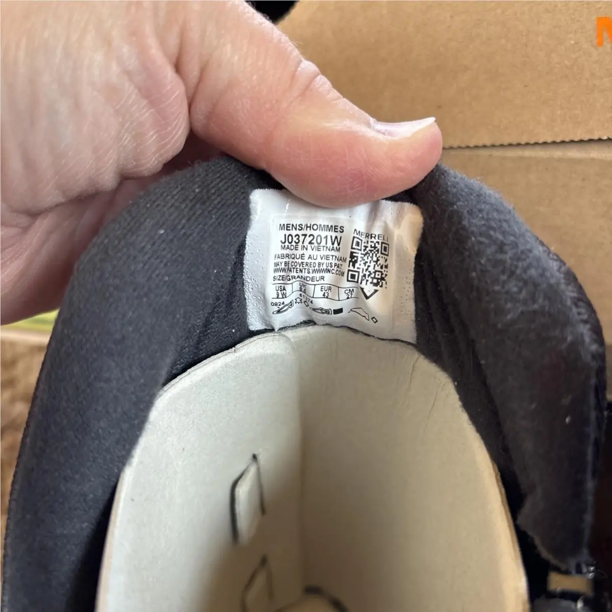 Merrell shoes - J037201 - J037201W - Brown (UPC: 0195019566507) 5