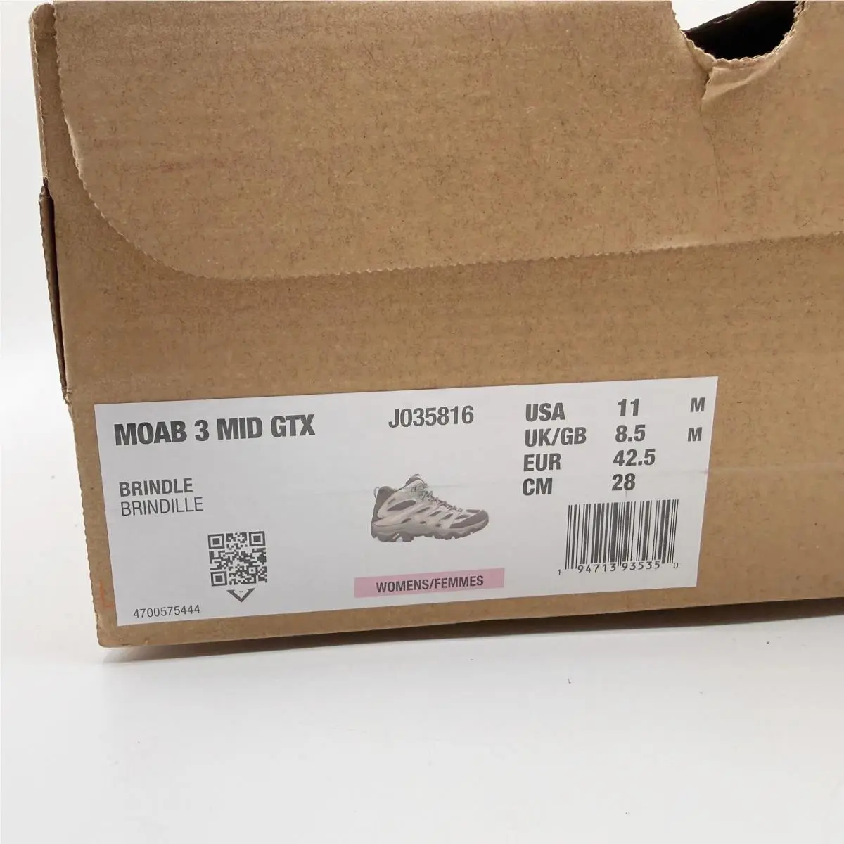 Merrell shoes - merrell moab 3 gtx - moab gtx - J035816 - Brown (UPC: 194713935350) 11