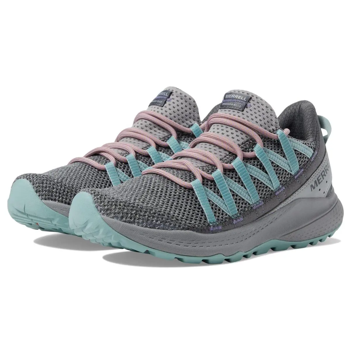 Merrell Bravada Edge Walking Shoe Women Grey 38 EU