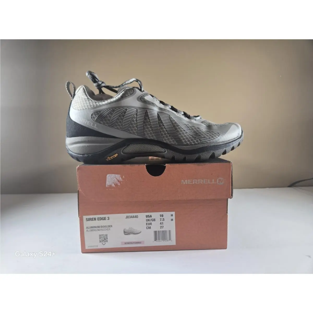 Merrell shoes - Merrell Siren Edge - Siren Edge - J034440 - Gray 4