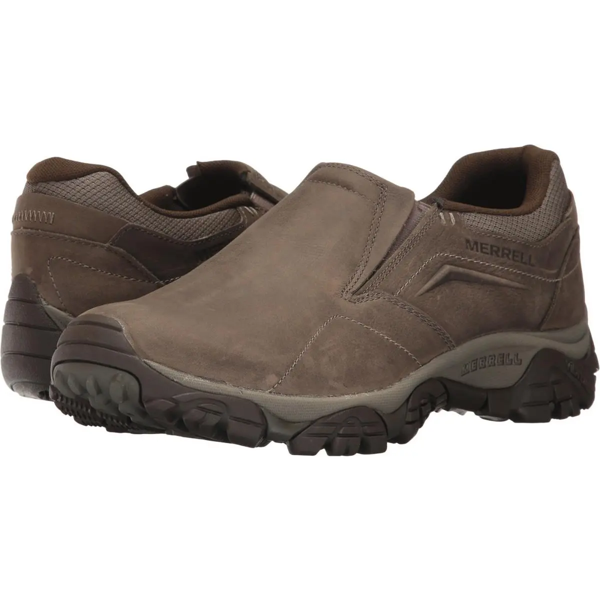 Merrell Men`s Moab Adventure Moc Hiking Shoe Boulder 10 2E US