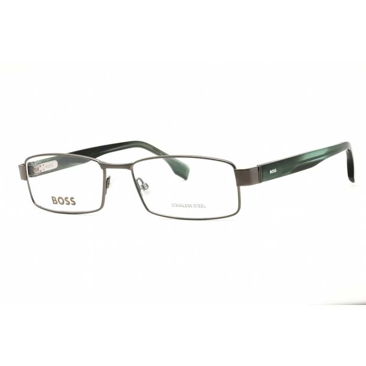 Hugo Boss HB1519-ASR-56 Eyeglasses Frame Size 56mm 17mm 145mm Ruthenium Men 716