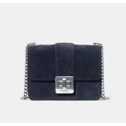 Phoebe Leather Turnlock Mini Flap Crossbody 7 x 5 x 2 by Kate Spade