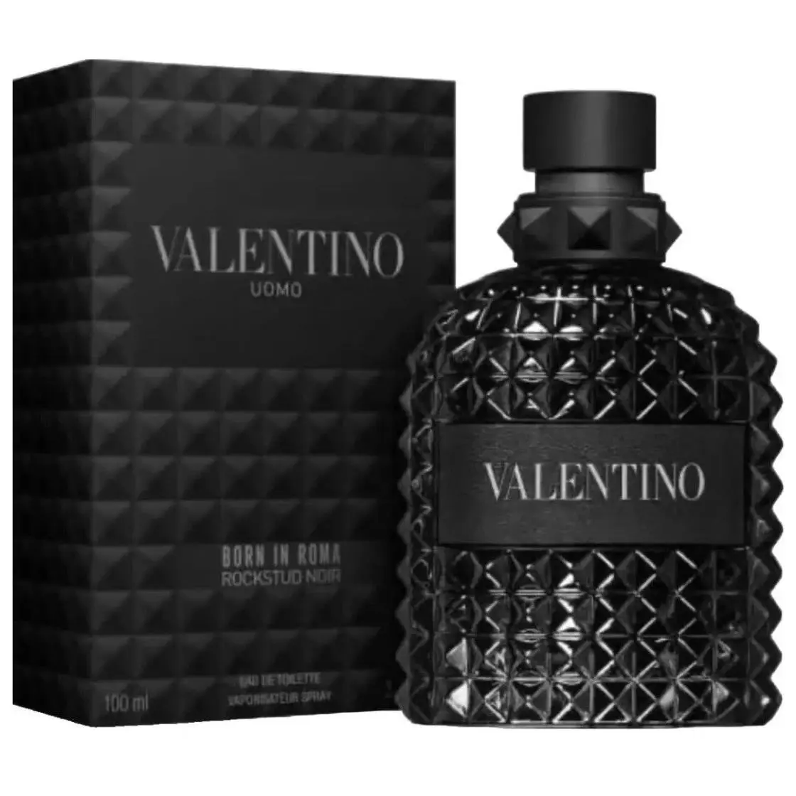 Valentino Uomo Born In Roma Rockstud Noir 3.4oz/ 100ml For Men