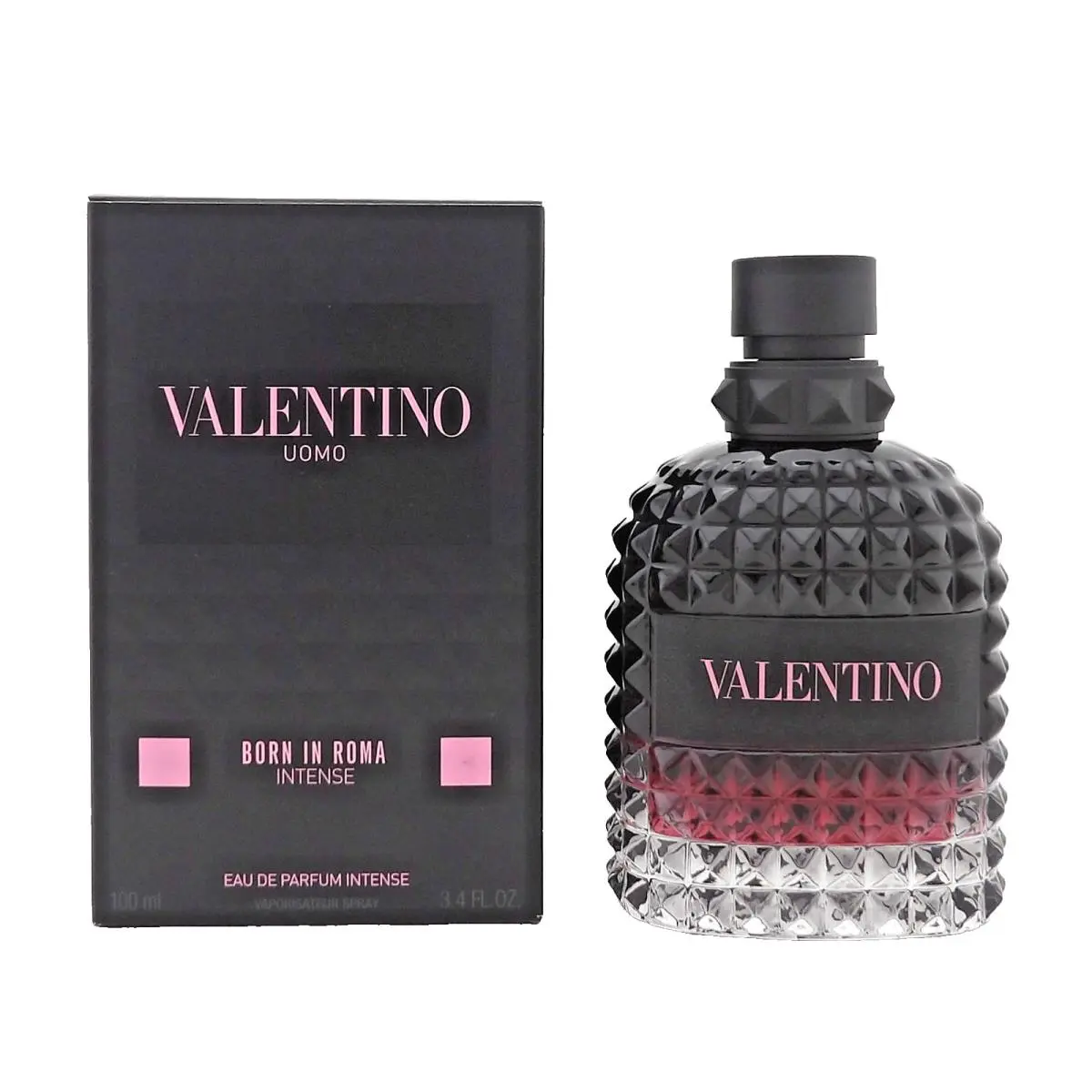 Valentino Uomo Born In Roma Intense 3.4 oz Edp Spray For Men. New. NO Cellophane