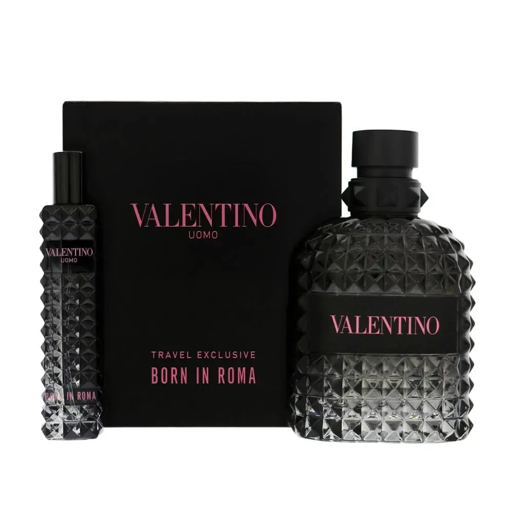 Valentino Born In Roma 2 Piece Set For Men 2 Piece Set by Valentino Gift Set