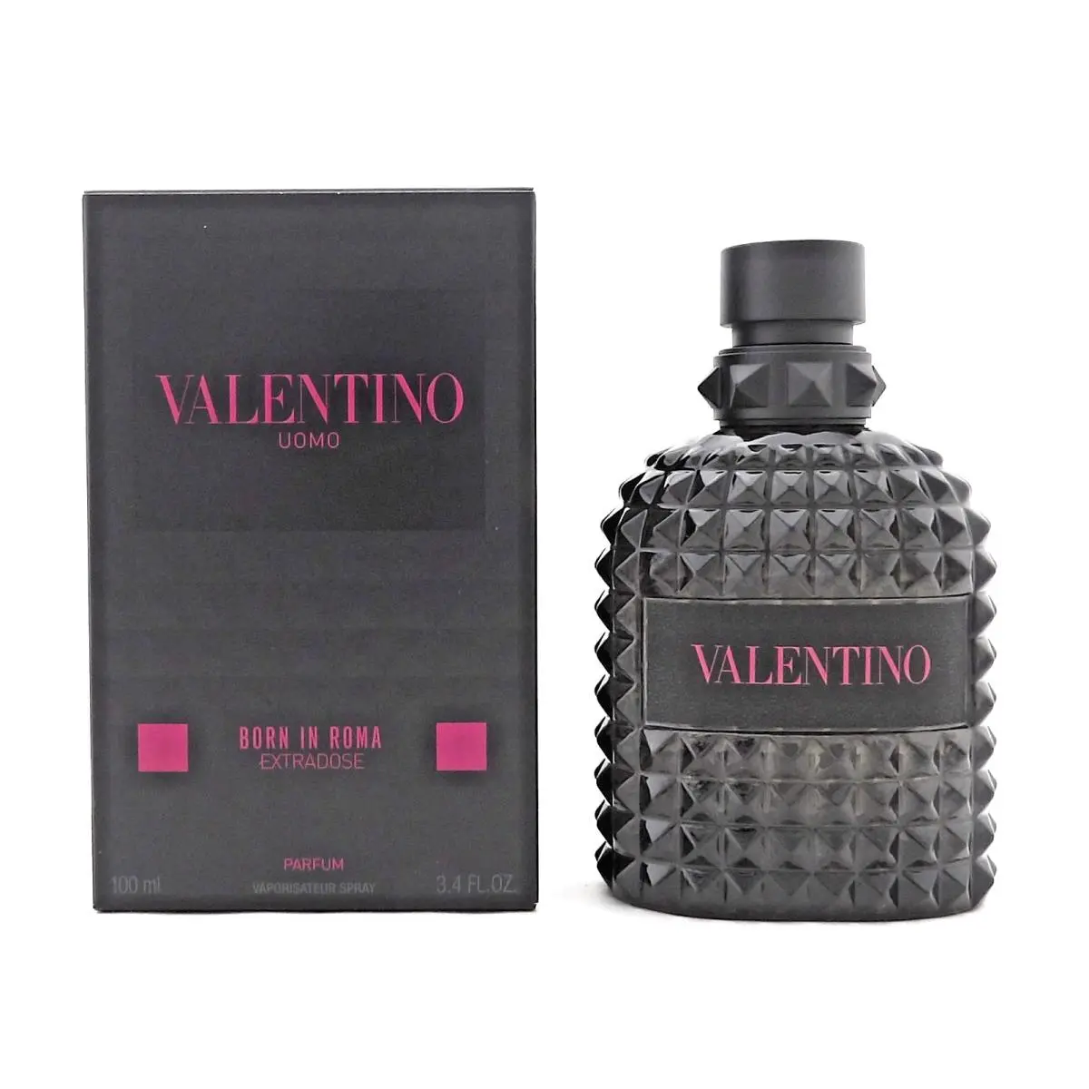 Valentino Uomo Born in Roma Extradose 3.4 oz Parfum Spray For Men NO Celloph