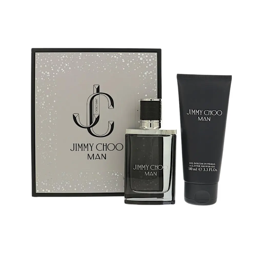 Jimmy Choo Man by Jimmy Choo Gift Set For Men 2Pc Gift Set- 1.7Oz Edt Spray
