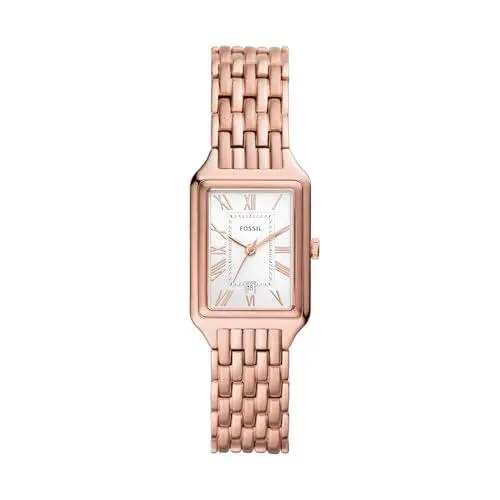 Women`s Watch Raquel Quartz Stainless Steel Watch For Women Rose Gold by Fossil