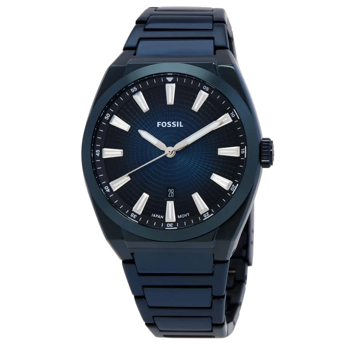 Fossil Everett Quartz Blue Dial Men`s Watch FS6169
