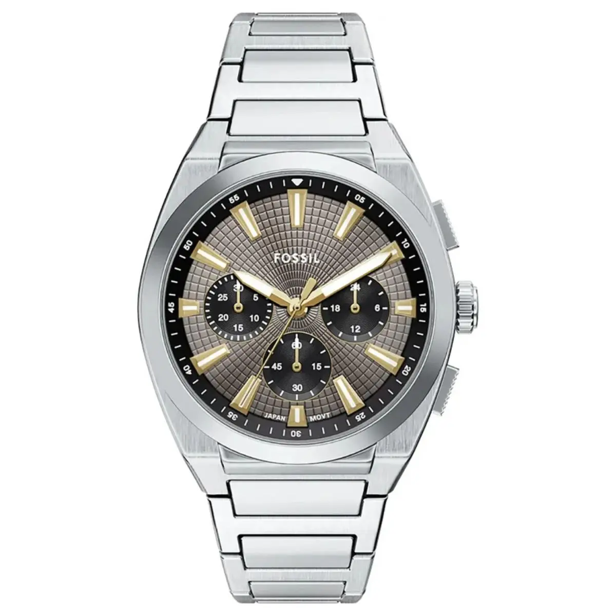 Men`s Everett Grey Dial Watch - FS6128 by Fossil