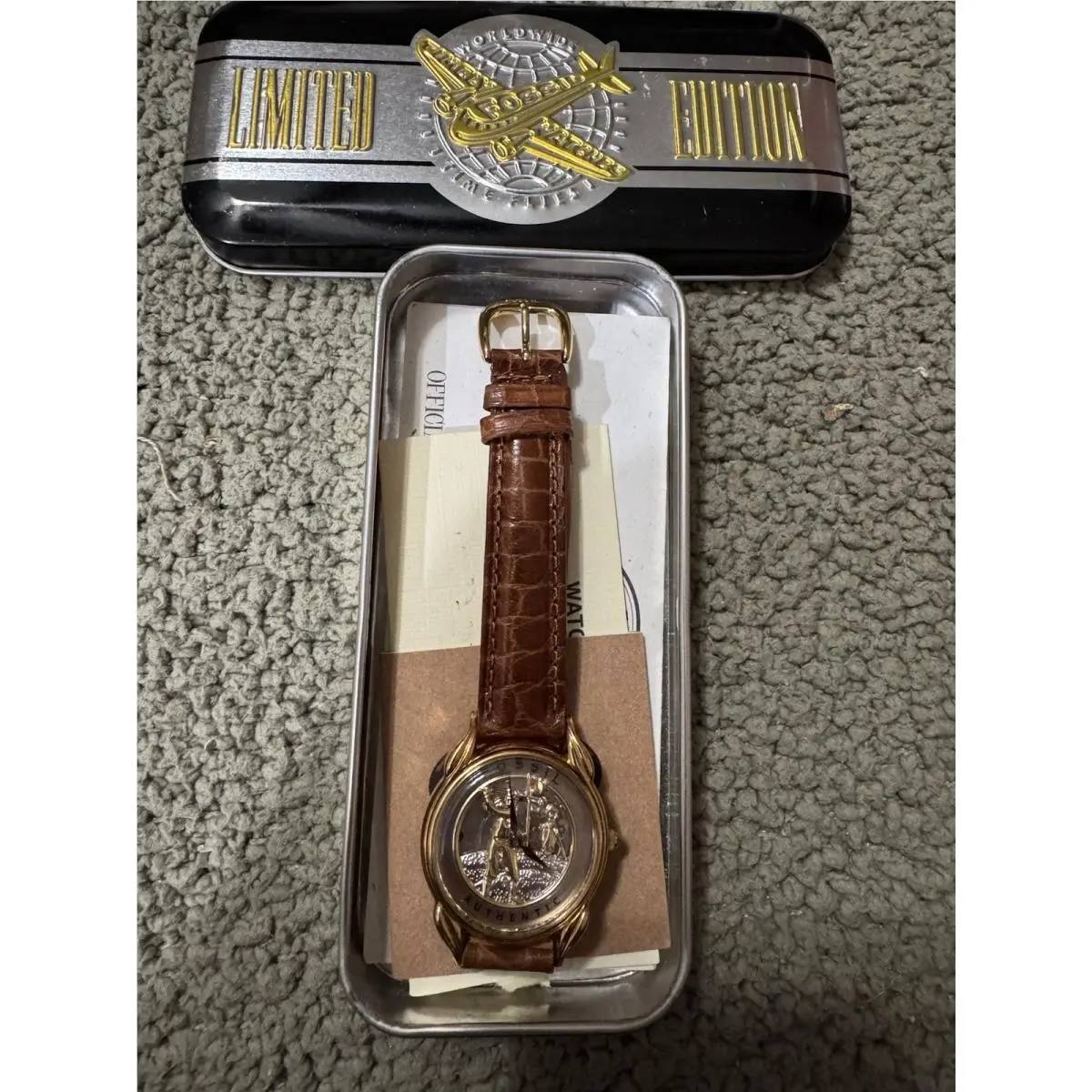 Fossil Limited Edition LE-9431 Golfer Quartz Watch Needs Battery