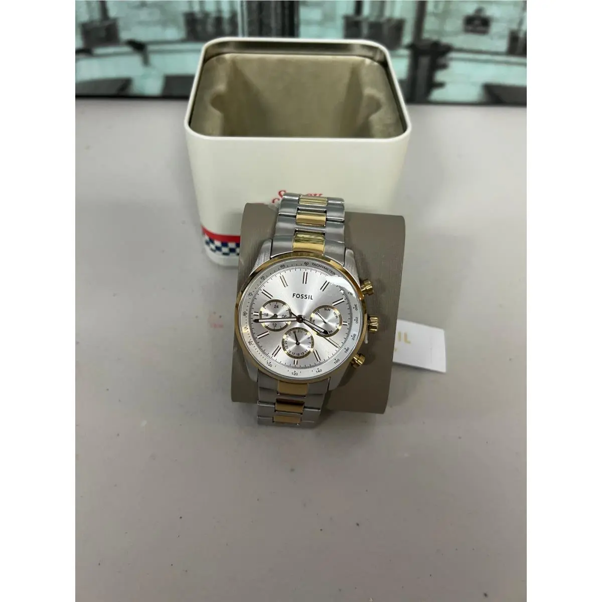 Fossil BQM2693 Sullivan Multifunction Two-tone Stainless Steel Watch