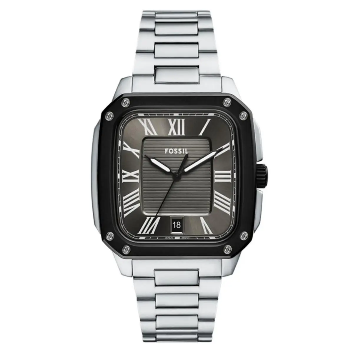 Men`s Crosby Grey Dial Watch - FS6122 by Fossil