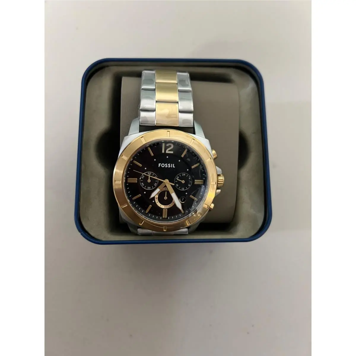 Fossil BQM2815 Privateer Chronograph Two-tone Stainless Steel Watch