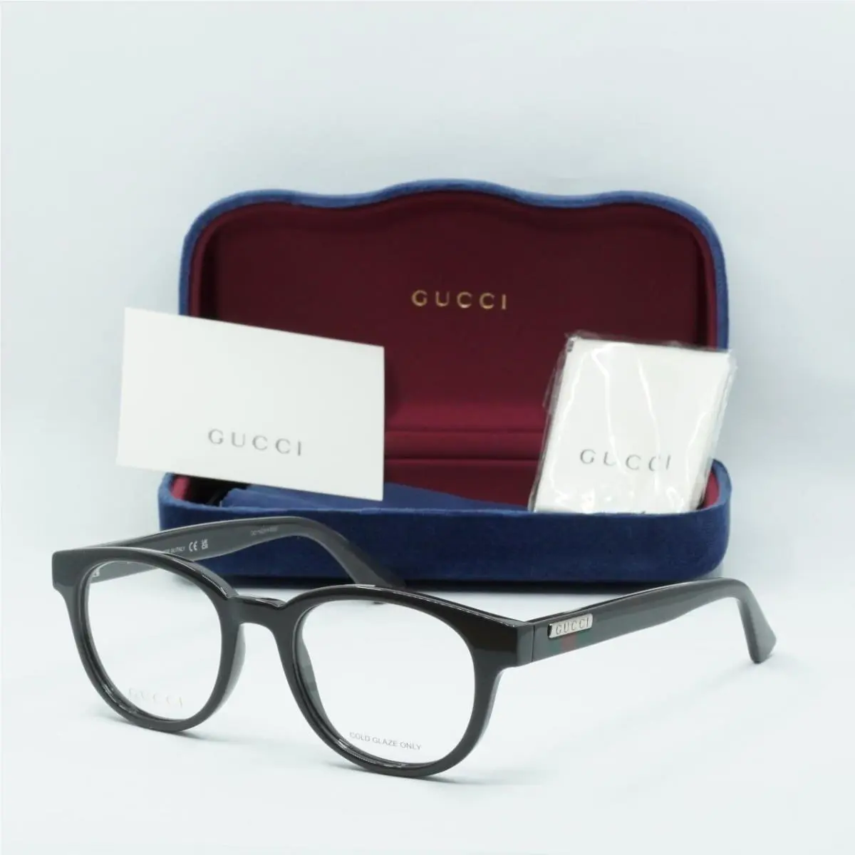 GG0769O 005 Grey 50mm Eyeglasses by Gucci