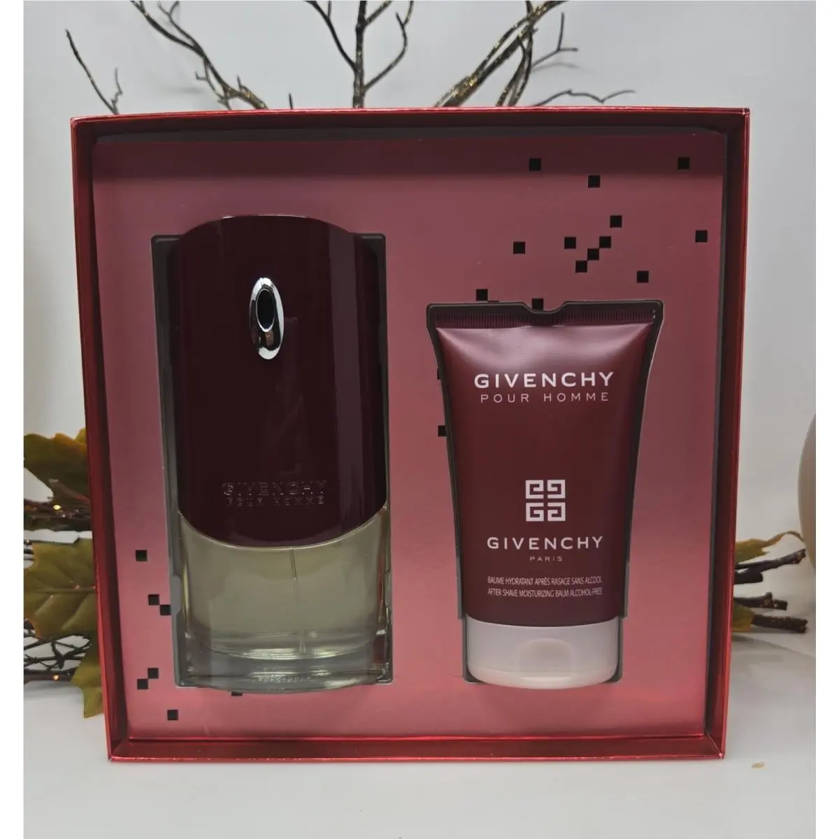 Givenchy Pour Homme 3.3oz Edt 3.3oz After Shave 2pc Gift Set
