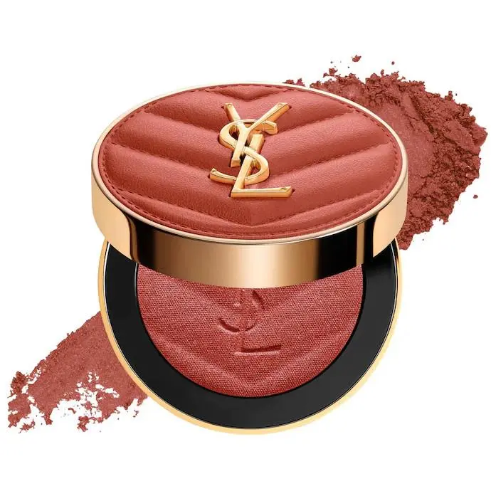 24H Buildable Powder Blush 12shades 0.17 oz / 5 g 12 Honeymoon - caramel shimmer by Yves Saint Laurent