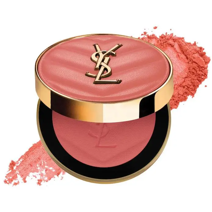24H Buildable Powder Blush 12shades 0.17 oz / 5 g 37 Peachy Nude - warm teracotta matte by Yves Saint Laurent