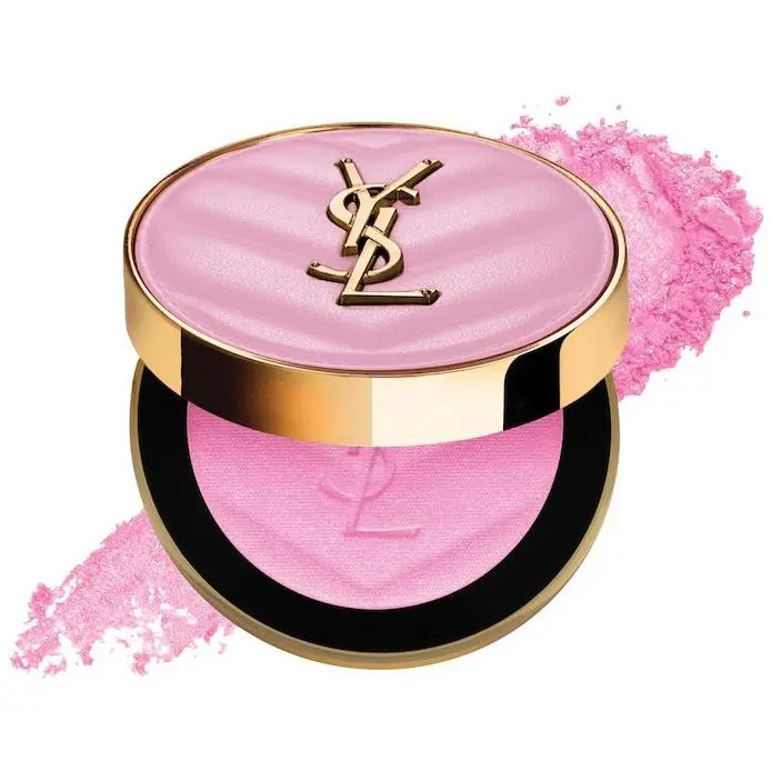 24H Buildable Powder Blush 12shades 0.17 oz / 5 g 42 Babydoll Pink - cool baby pink satin by Yves Saint Laurent