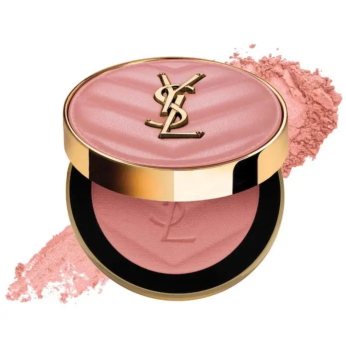24H Buildable Powder Blush 12shades 0.17 oz / 5 g 6 Rose Haze - soft nude pink by Yves Saint Laurent