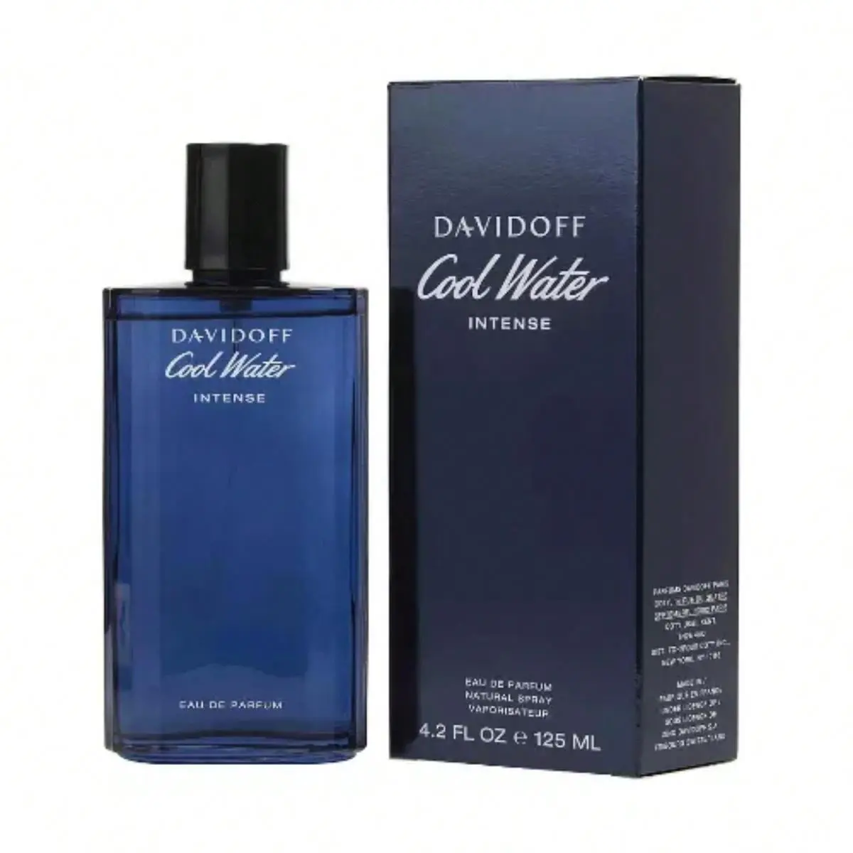 Davidoff Cool Water Intense Eau De Parfum Spray 4.2 OZ / 125 ml For Men