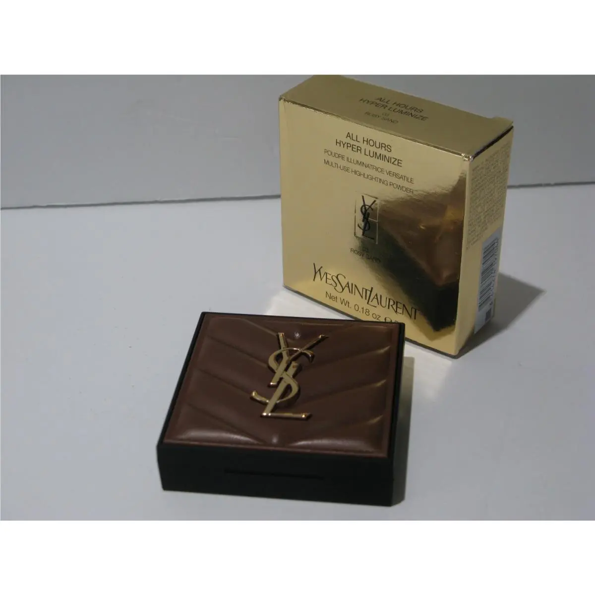 Ysl Yves Saint Laurent Hyper Luminize Highlighter Powder 03 Rosy Sand