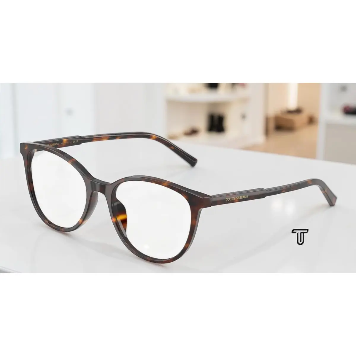Dolce Gabbana DG3425 502 Havana Demo Lens 54 mm Women`s Eyeglasses