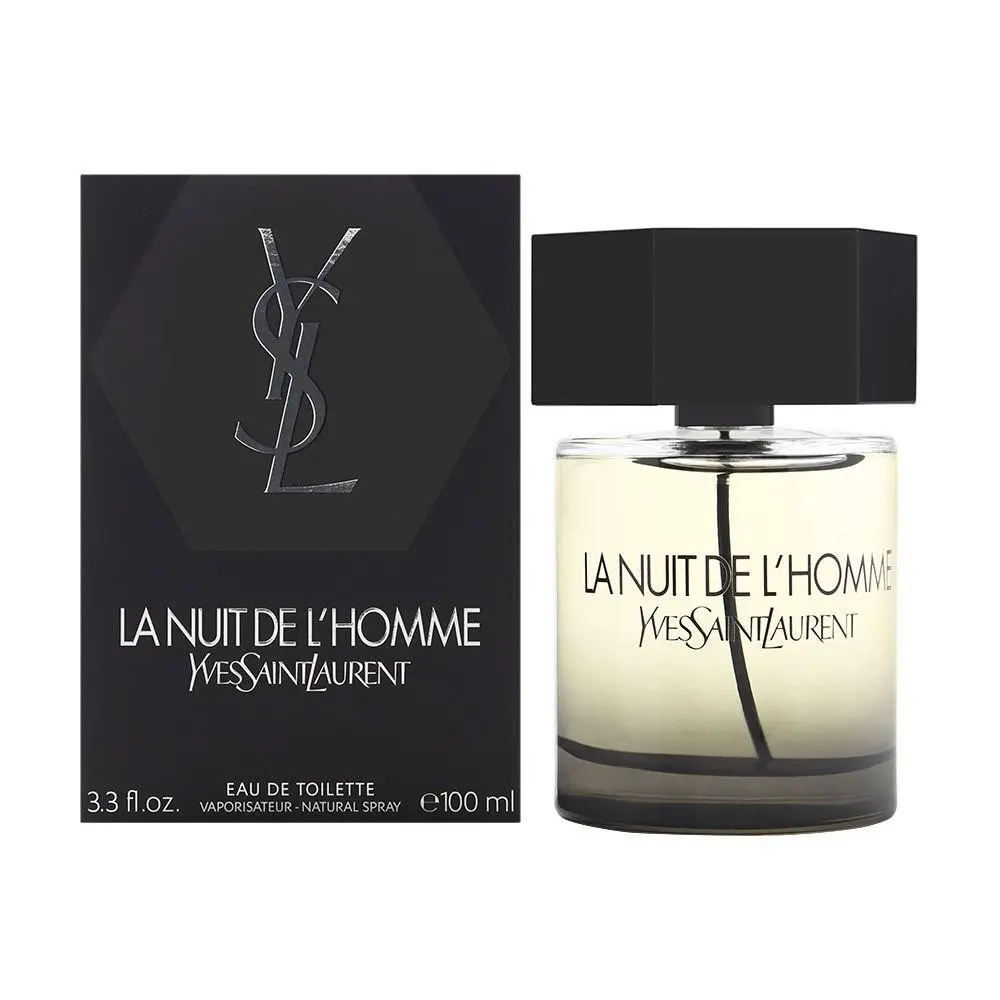 Eau De Toilette Spray 3.4 oz La Nuit L Homme Yves Saint Laurent Lhomme