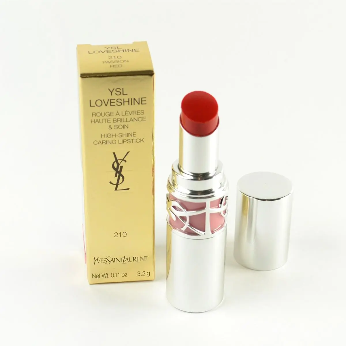 Ysl Loveshine Caring Lipstick 210 Passion Red - Size 3.2 g by Yves Saint Laurent
