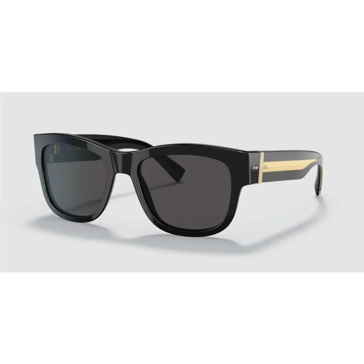 Dolce E Gabbana DG4390F 501 87 Black Dark Grey 54 mm Men`s Sunglasses