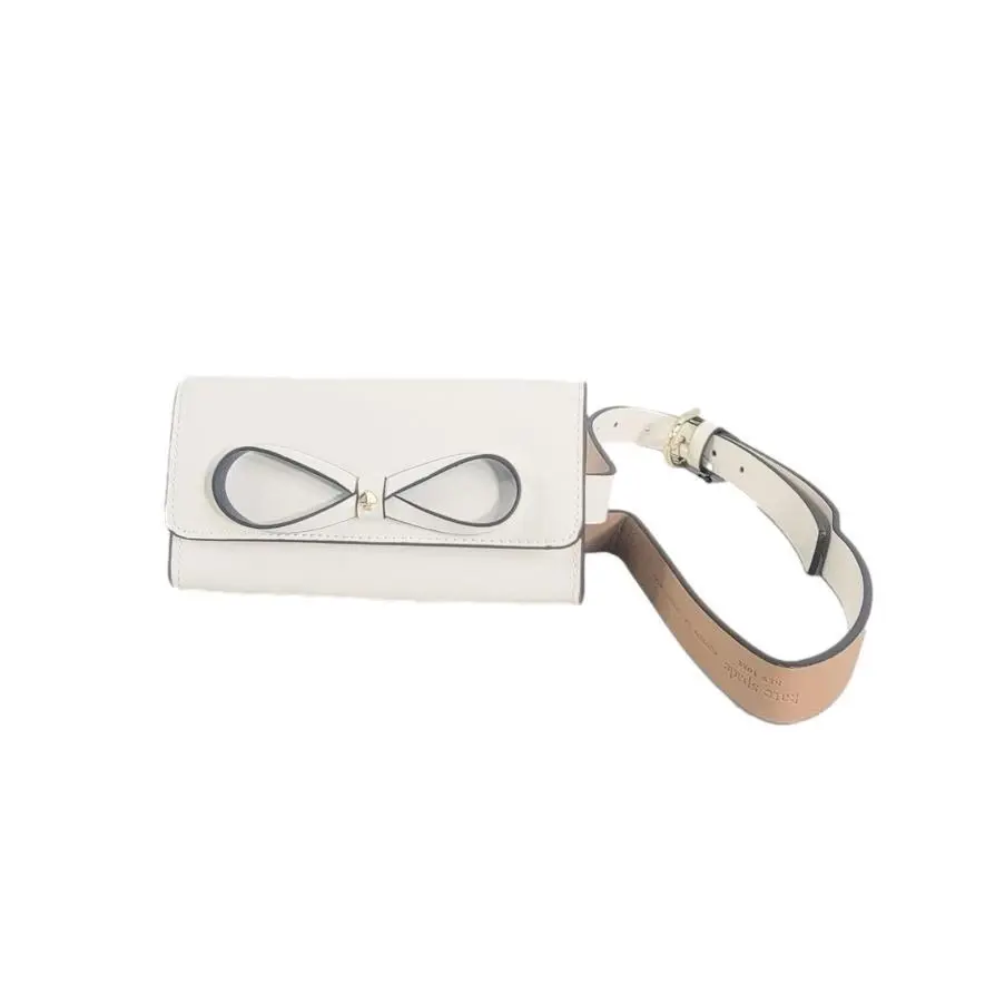 Kate Spade New York Adjustable Bow Belt Bag White L/xl