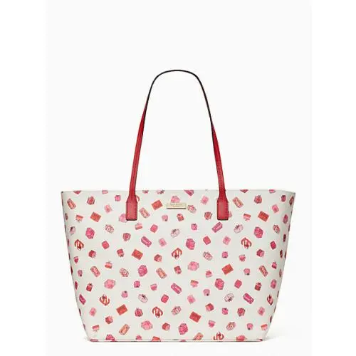 Kate Spade Shore Street Ditsy Buds Margareta Purse Tote Bag