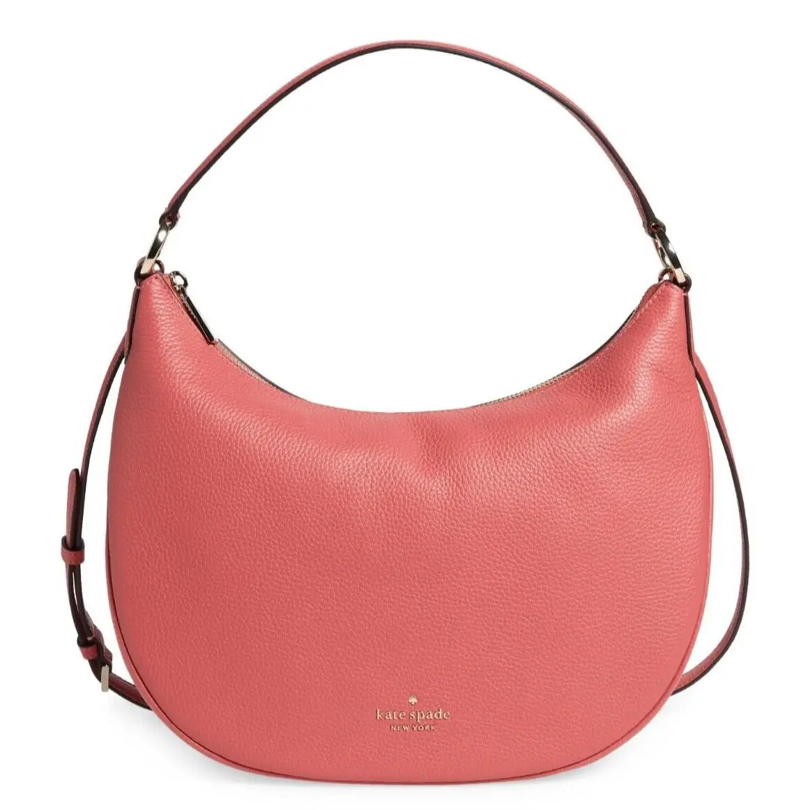 Kate Spade New York Weston Women`s Leather Hobo Shoulder Bag in Masons Brick