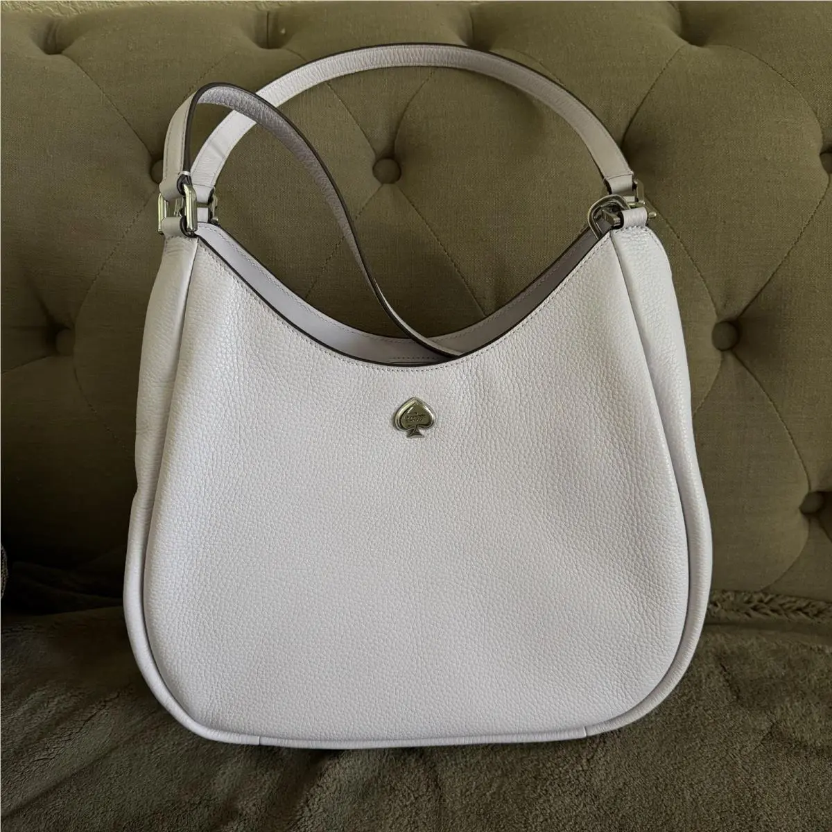 Kate Spade Kayla Large Triple Compartment Shoulder Bag Light Froz