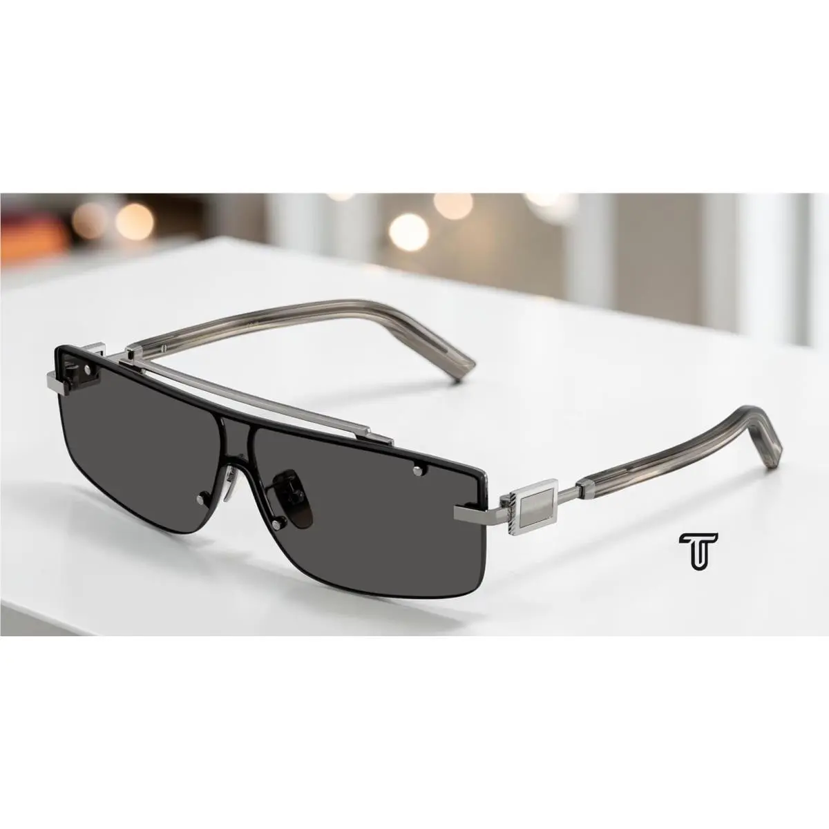 Dolce Gabbana DG2335 04 87 Gunmetal Dark Grey 40 mm Men`s Sunglasses