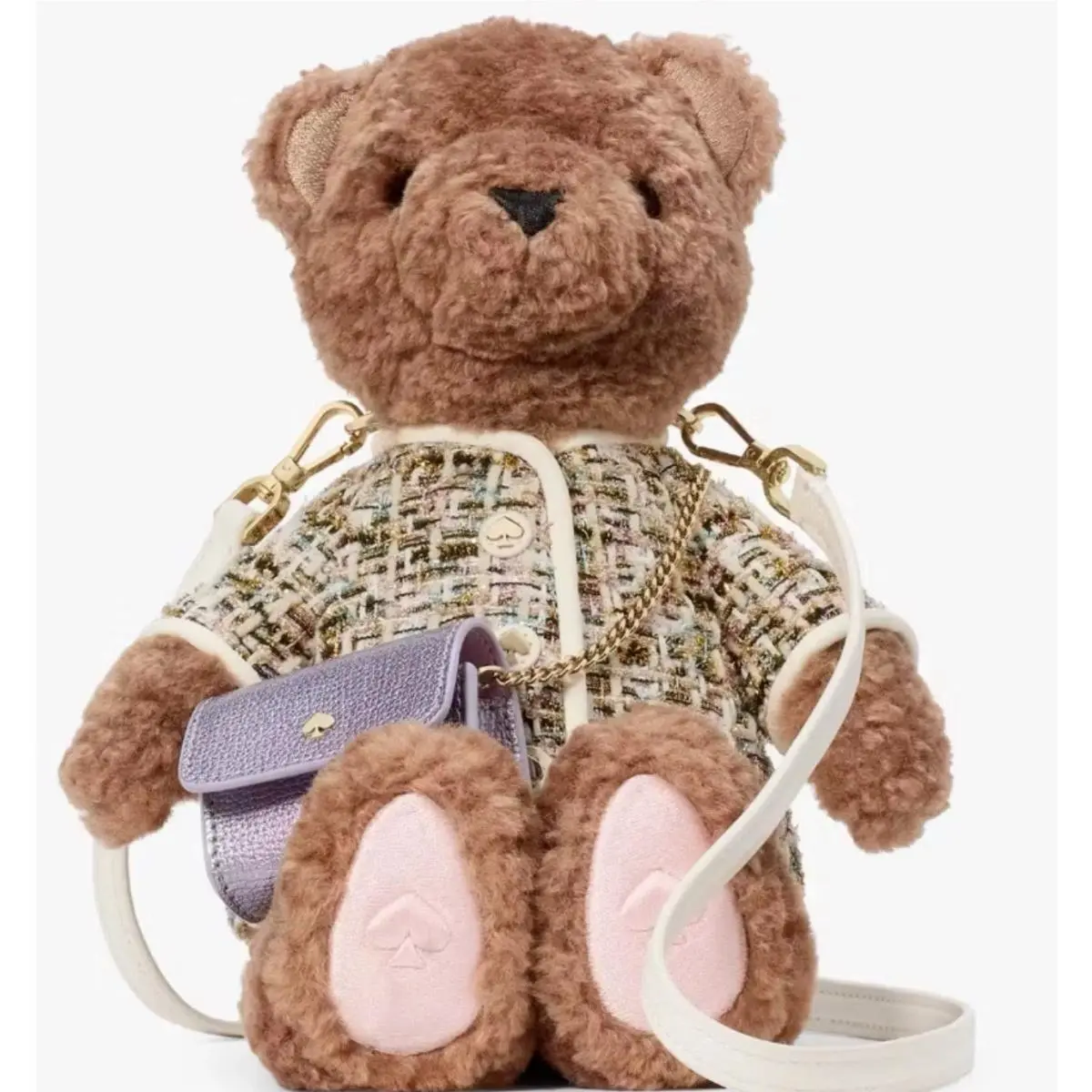 Kate Spade NY Oh What Fun 3D Katey Bear Crossbody Purse Holiday Edition 2024