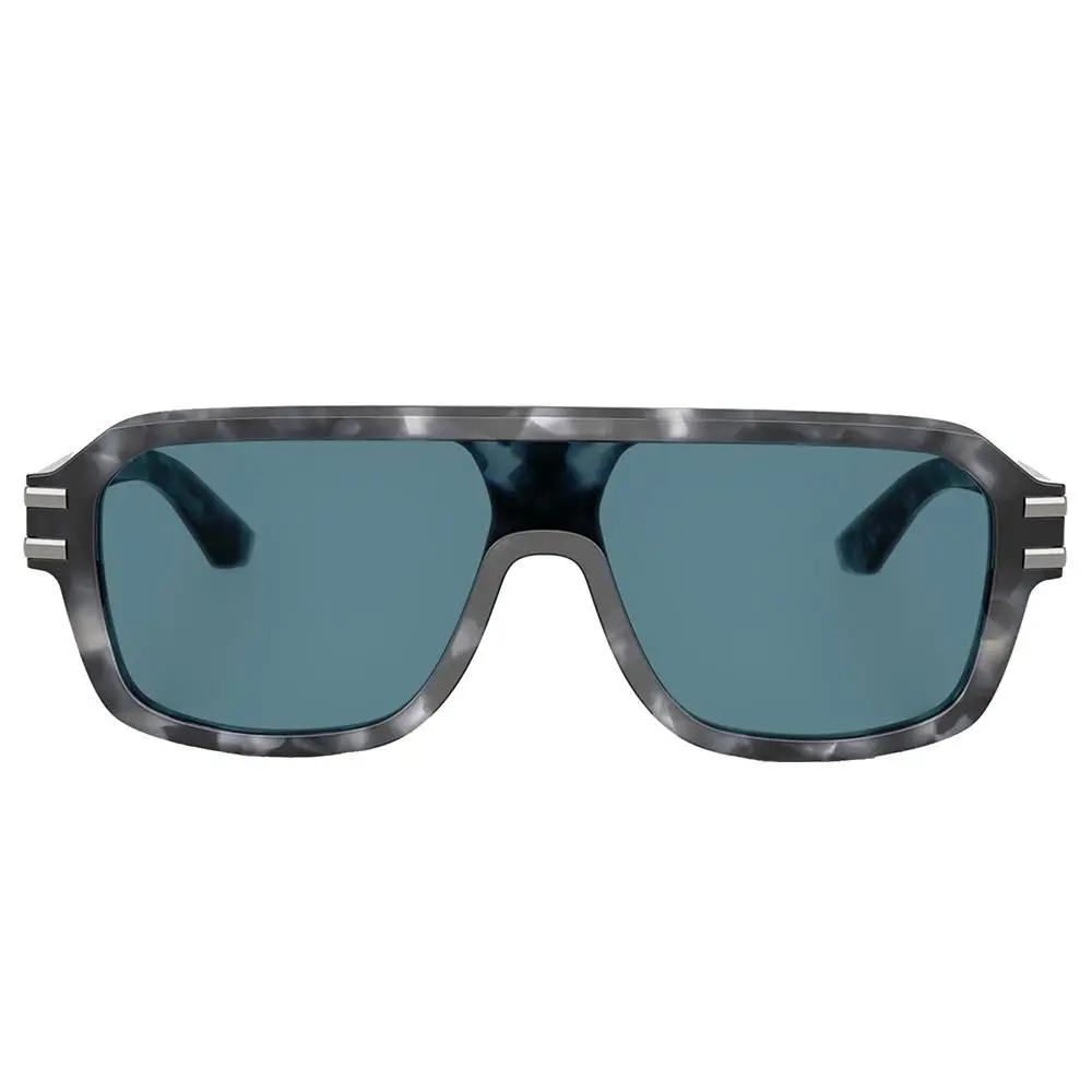 Dolce Gabbana DG 4507 3445/1 Grey Havana Plastic Pilot Sunglasses Grey Lens