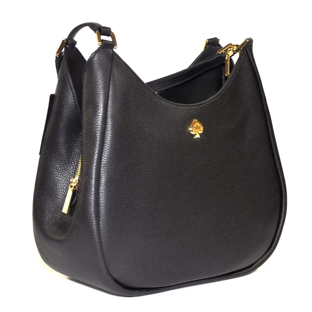 Kate Spade Leather Kayla Large 3 Compartment Bag Black