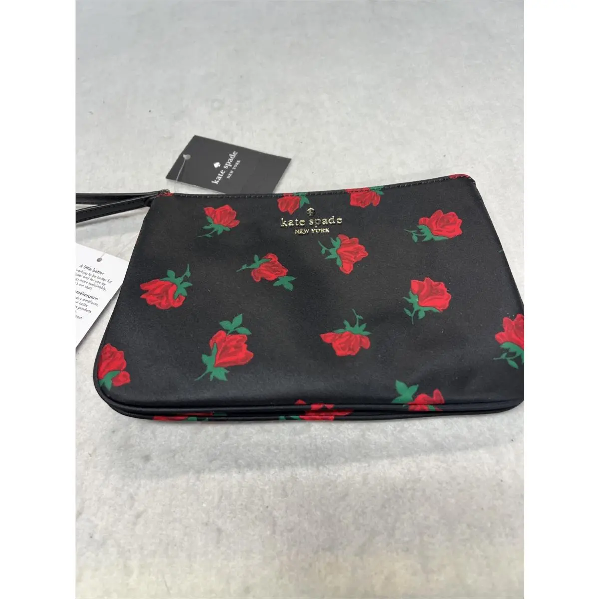 Kate Spade Chelsea Rose Toss Medium Wristlet - New