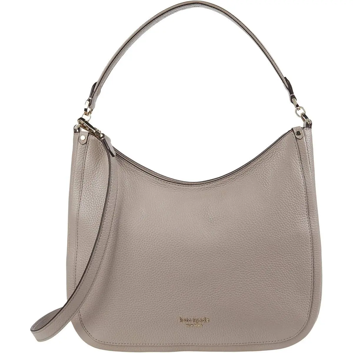 New York Roulette Large Hobo Bag Warm Taupe Large by Kate Spade